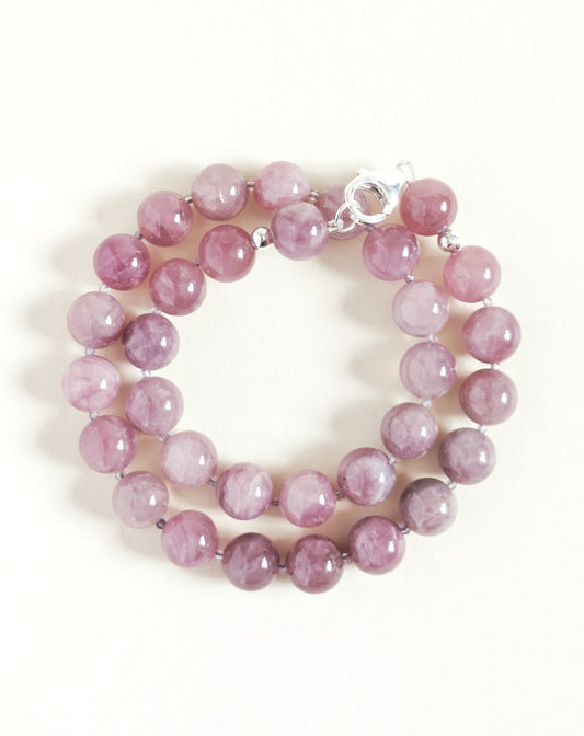 Madagascar Rose Quartz Necklace - Posy