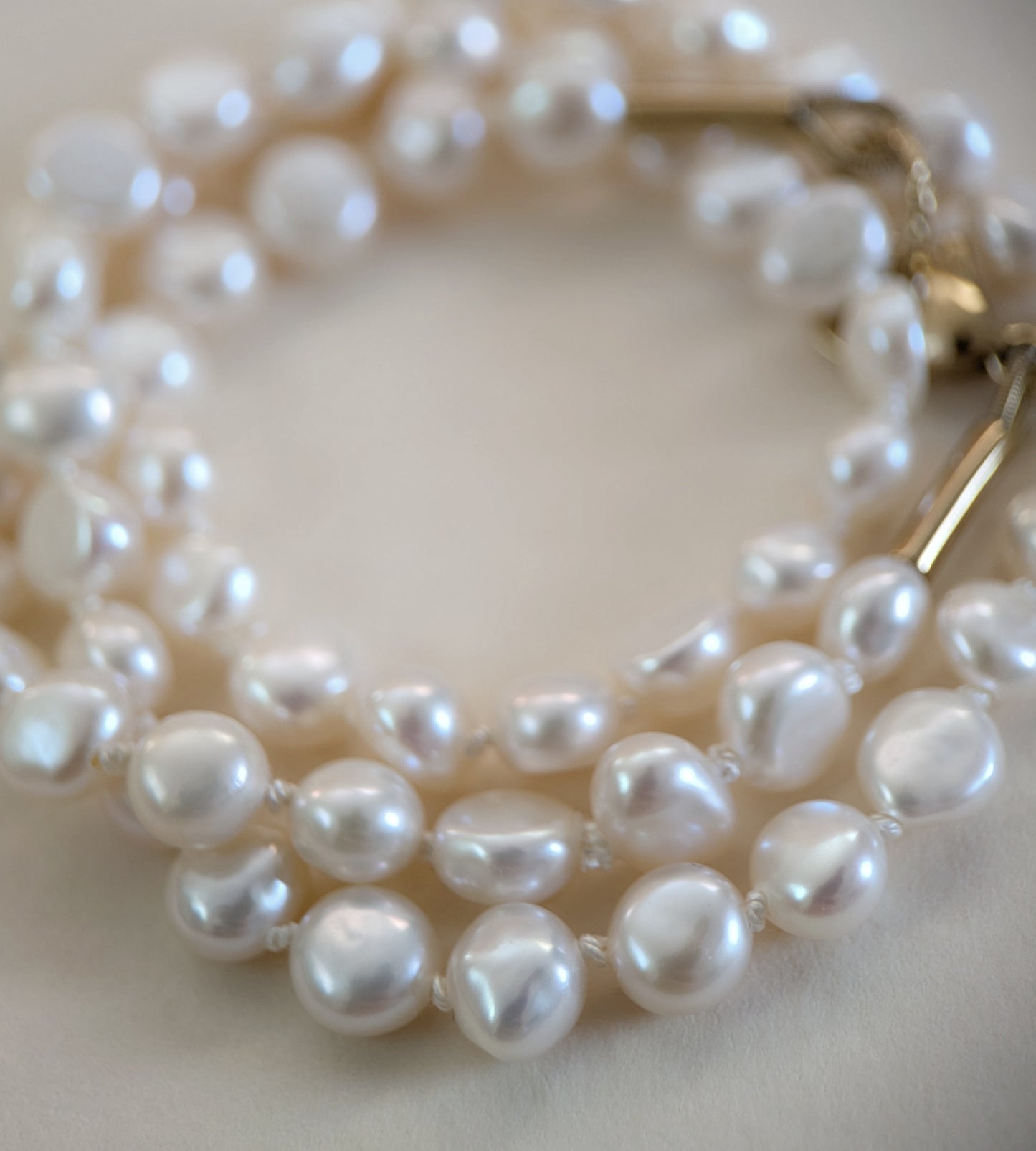 Nugget Pearl Necklace - Darling