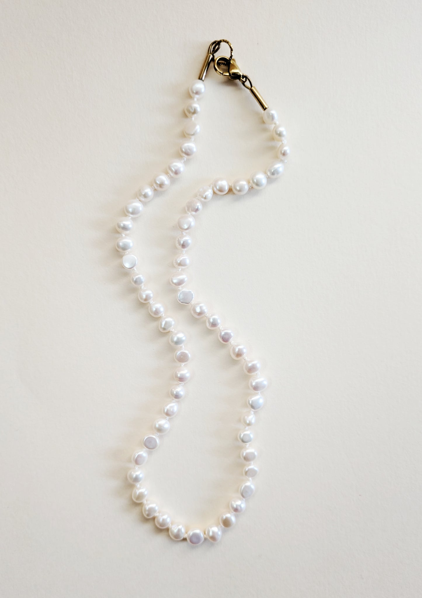 Nugget Pearl Necklace - Darling