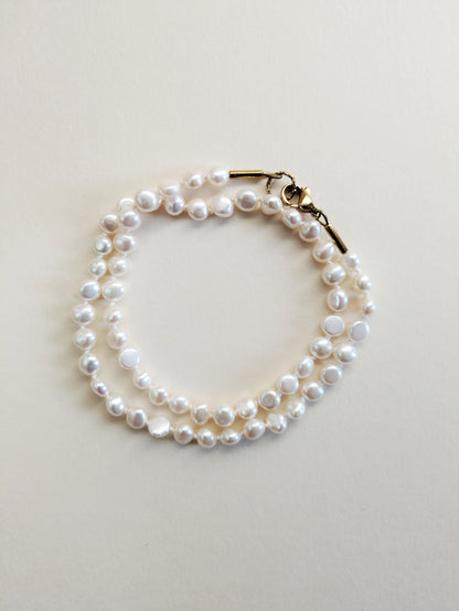 Nugget Pearl Necklace - Darling