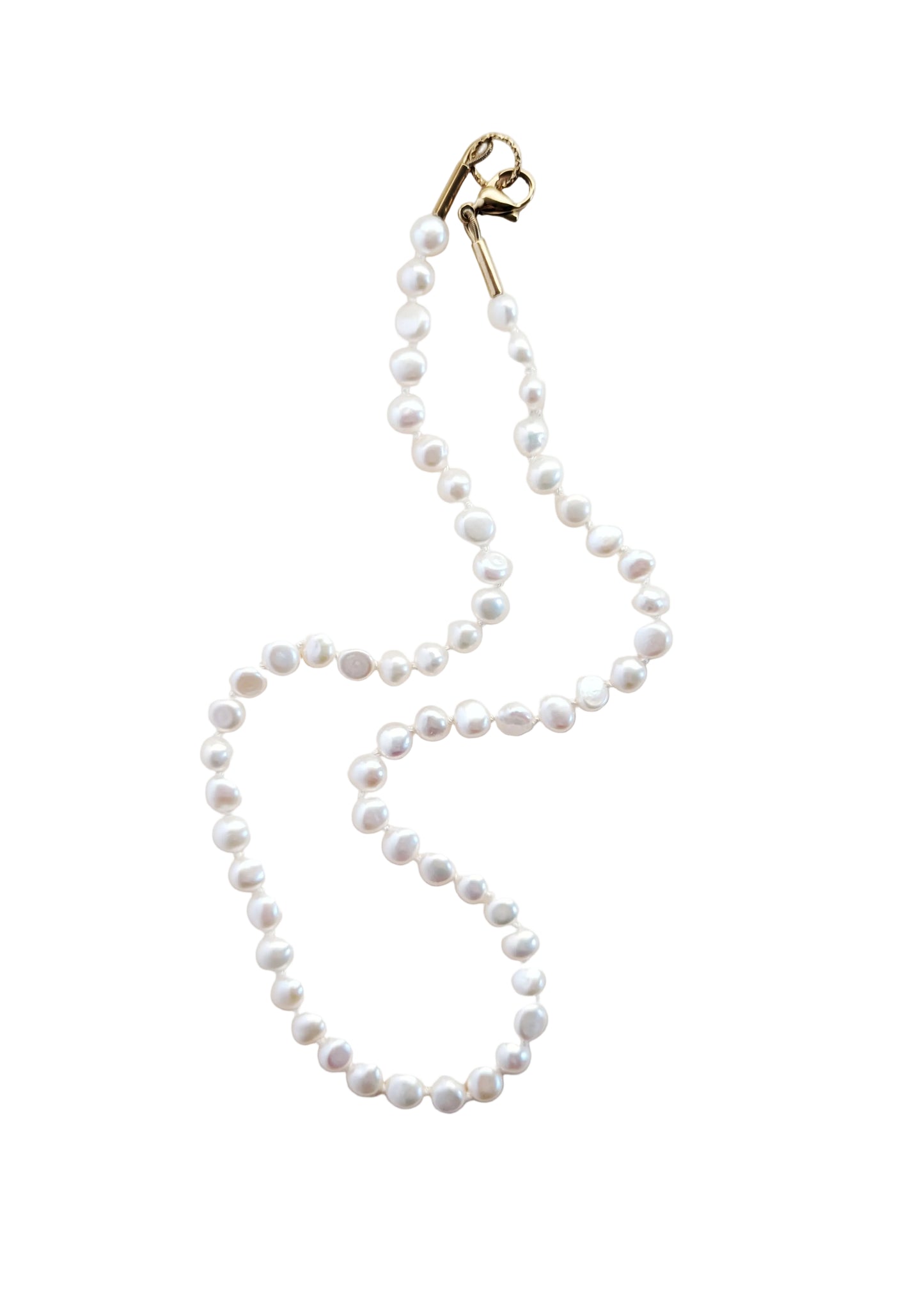 Nugget Pearl Necklace - Darling