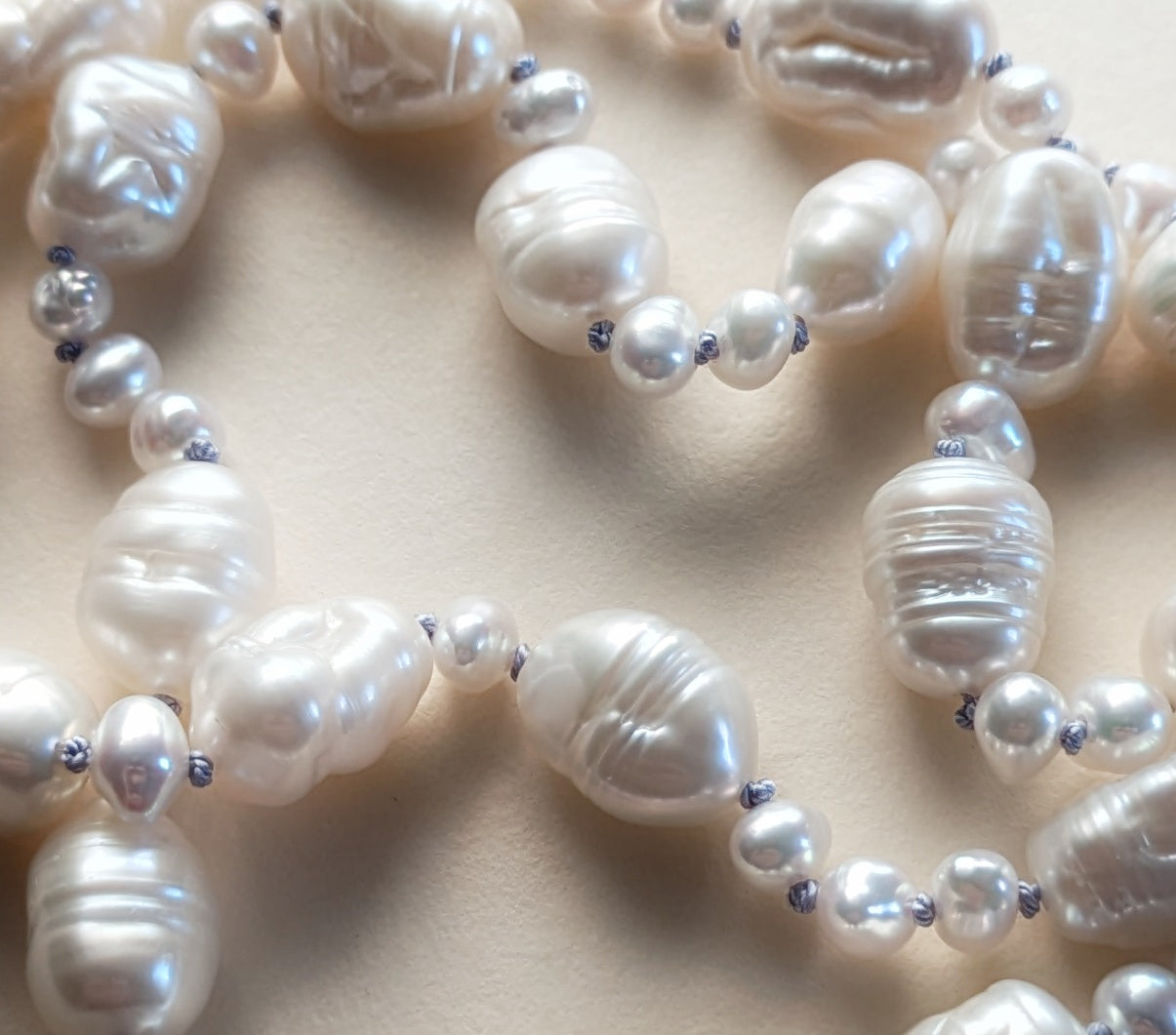 Freshwater Pearl Necklace - Poppy
