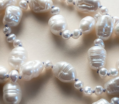Freshwater Pearl Necklace - Poppy