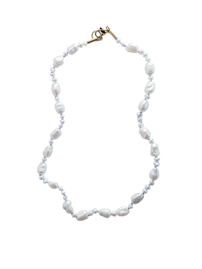 Freshwater Pearl Necklace - Poppy