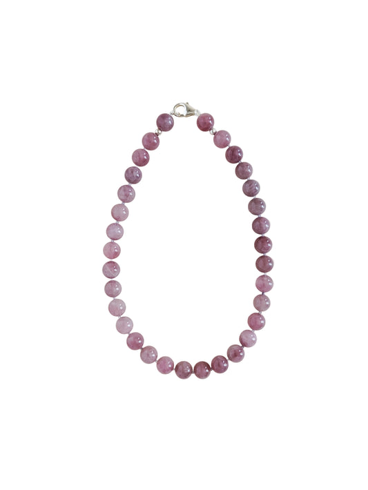 Madagascar Rose Quartz Necklace - Posy